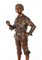 Antike Straßenfigur aus Bronze von Jose Cardona, frühes 20. Jh 8