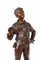Antike Straßenfigur aus Bronze von Jose Cardona, frühes 20. Jh 9
