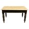 Antique Victorian Farmhouse Kitchen Table in Pine, Image 1