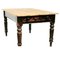 Antique Victorian Farmhouse Kitchen Table in Pine, Image 2