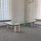 Coffee Table with Crystal and Travertine Feet, 1970s 18