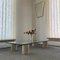 Coffee Table with Crystal and Travertine Feet, 1970s 2