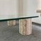 Coffee Table with Crystal and Travertine Feet, 1970s 13