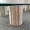 Coffee Table with Crystal and Travertine Feet, 1970s 16