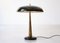 Italian Table Lamp in Brass and Black Metal, 1950s 6