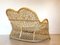 Vintage Wicker and Bamboo Sofa from Gervasoni 1980s, Image 6