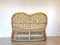 Vintage Wicker and Bamboo Sofa from Gervasoni 1980s, Image 8