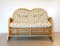 Vintage Wicker and Bamboo Sofa from Gervasoni 1980s 1