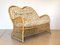 Vintage Wicker and Bamboo Sofa from Gervasoni 1980s, Image 3