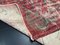 Vintage Red Overdyed Distressed Rug 10