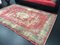 Vintage Red Overdyed Distressed Rug, Image 4