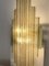 Italian Yellow Hammered Glass Sconces from Poliarte, 1970s, Set of 2 9