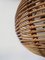 Cane & Rattan Globe Pendant Lights, 1970s, Set of 2 15