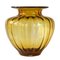 Große italienische Vintage Vase aus Murano Glas 1