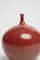 Vase aus roter Keramik von Stan Brelivet 4