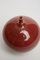 Vase aus roter Keramik von Stan Brelivet 3