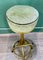 Vintage Gold &Green Bar Stool, Image 6