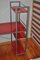 Escritorio, silla y armario Bauhaus en rojo. Juego de 3, Imagen 16