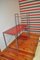 Scrivania Bauhaus rossa, sedia e mobiletto in metallo, set di 3, Immagine 12