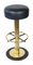 Mid-Century Italian Swivel Bar Stools in Brass, Set of 10 2