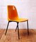 Vintage Meeting Chair in Orange Plastic 1