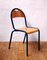 Vintage School Chair in Wood, Image 1