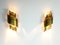 Danish Brutalist Wall Lights by Svend Aage Holm Sorensen for Holm Sorensen, Set of 2 2