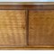 Three-Door Sideboard in Walnut with Diamond Parquetry by Jules Leleu, Image 2