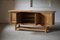 Modern Danish Brutalist Sideboard in Oak, 1960s 7