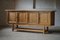 Modern Danish Brutalist Sideboard in Oak, 1960s 6