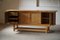 Modern Danish Brutalist Sideboard in Oak, 1960s 2