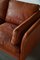 Danish 3-Seat Sofa in Cognac Coloured Leather by Mogens Hansen, 1970s 9
