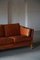 Dänisches 3-Sitzer Sofa aus cognacfarbenem Leder von Mogens Hansen, 1970er 3