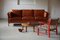 Danish 3-Seat Sofa in Cognac Coloured Leather by Mogens Hansen, 1970s, Image 2