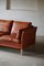 Danish 3-Seat Sofa in Cognac Coloured Leather by Mogens Hansen, 1970s 8