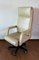 Poltrona girevole in pelle beige, Immagine 7