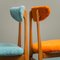 Wooden Sponge Chairs, 1980s, Set of 2 6