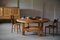 Large Swedish Modern Dining Table in Solid Pine by Sven Larsson, 1960s, Image 6