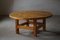 Large Swedish Modern Dining Table in Solid Pine by Sven Larsson, 1960s 1