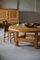 Large Swedish Modern Dining Table in Solid Pine by Sven Larsson, 1960s, Image 5