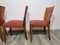 Art Deco Dining Chairs by Jindrich Halabala, Set of 4 17