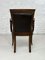 Empire Style Wooden & Leather Desk Chair 6