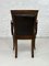 Empire Style Wooden & Leather Desk Chair, Image 6