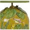 Keramik Seelampe mit Lampenschirm aus Baumwolle von Ceramiche Dolfi 2