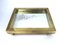 Vintage Italian Brass and Mirror Tray, 1970s 1