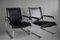 B35 Lounge Chairs in Black by Marcel Breuer for Thonet, Set of 2 10
