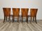 Art Deco Dining Chairs by Jindrich Halabala, Set of 4, Image 15