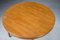 Danish Teak Round Folding Dining Table, 1960s, Image 3