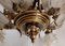 Lámpara colgante de bronce y cristal de Murano, Imagen 7