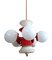 Hanging Lamp in Murano Glass from Stilnovo, Image 5